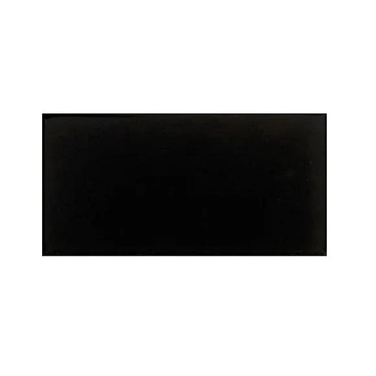 evolution tile in negro brillo, 7.5x15cm