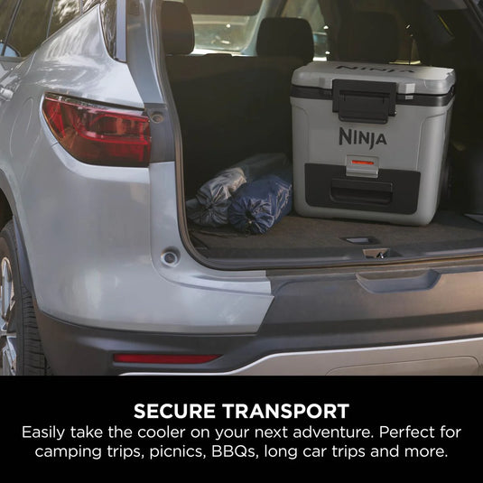 Ninja FrostVault 30QT/28L Wheeled Cooler with Dry Zone | Slate Grey | FB230UKGY