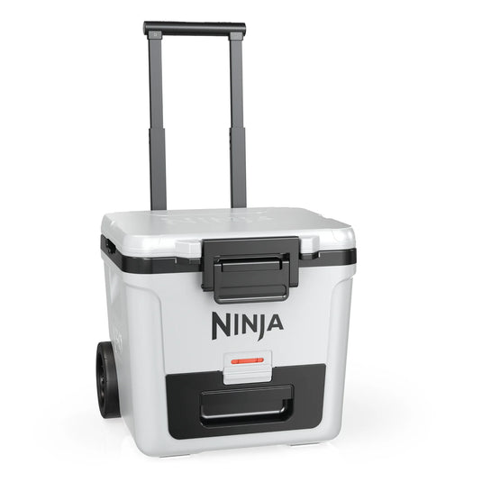 Ninja FrostVault 30QT/28L Wheeled Cooler with Dry Zone | Cloud White | FB230UKWH