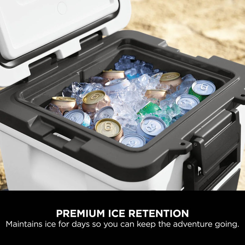 Load image into Gallery viewer, Ninja FrostVault 30QT/28L Wheeled Cooler with Dry Zone | Cloud White | FB230UKWH
