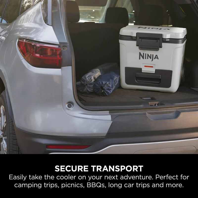Load image into Gallery viewer, Ninja FrostVault 30QT/28L Wheeled Cooler with Dry Zone | Cloud White | FB230UKWH
