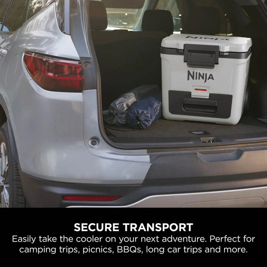 Ninja FrostVault 30QT/28L Wheeled Cooler with Dry Zone | Cloud White | FB230UKWH