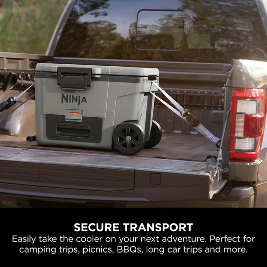 Ninja FrostVault 45QT/42L Wheeled Cooler with Dry Zone | Slate Grey | FB245UKGY