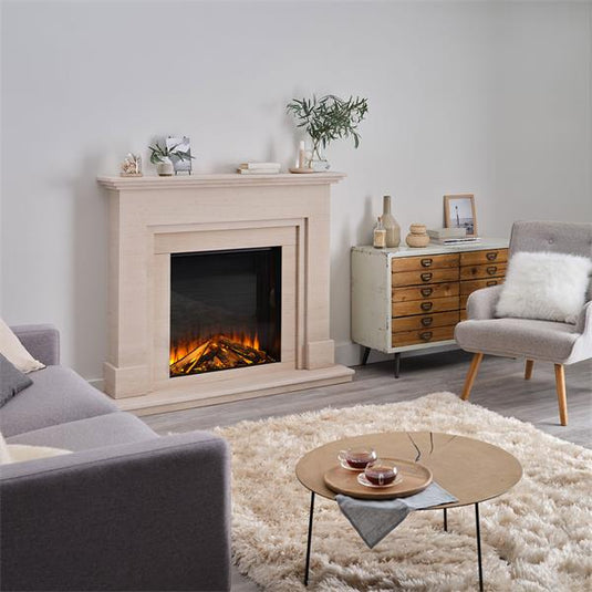 Henley Forest 650 Electric Fire | Deluxe Log Set | FCB0050