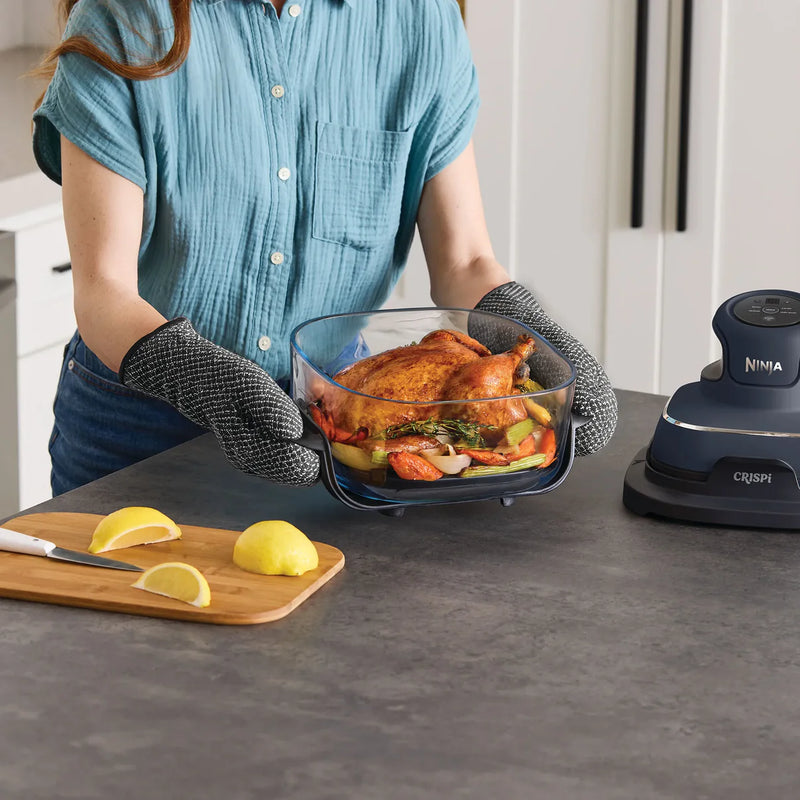 Load image into Gallery viewer, Ninja CRISPi 4-in-1 Portable Glass Air Fryer | Grey | FN101UKGY
