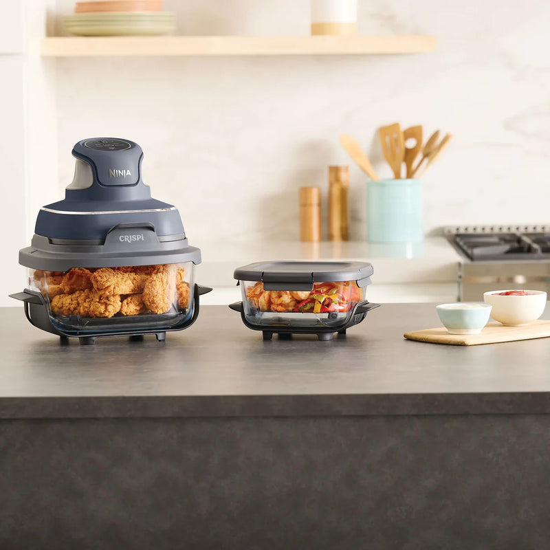 Load image into Gallery viewer, Ninja CRISPi 4-in-1 Portable Glass Air Fryer | Grey | FN101UKGY
