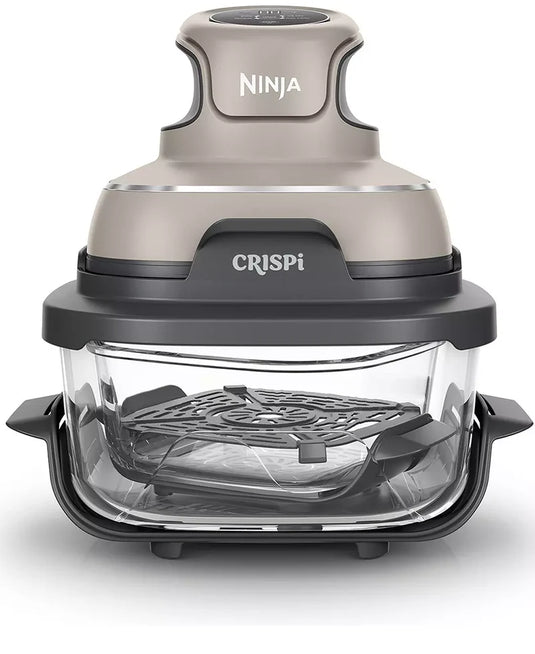 Ninja Crispy 4-in-1 Portable Glass Air Fryer | Stone | FN101UKST