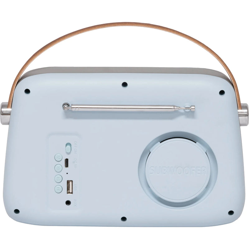 Завантажте зображення в засіб перегляду галереї, Madison Retro FM/DAB Radio | Bluetooth | Blue | 143716
