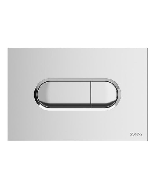 Sonas Urban Dual Flush Plate | Chrome | USW0602