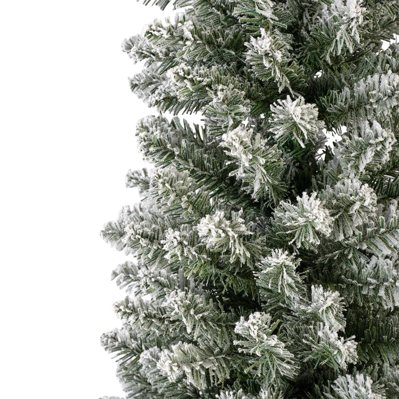 Завантажте зображення в засіб перегляду галереї, Snowy Pencil Pine Christmas Tree | 2.1m/7ft | 141462
