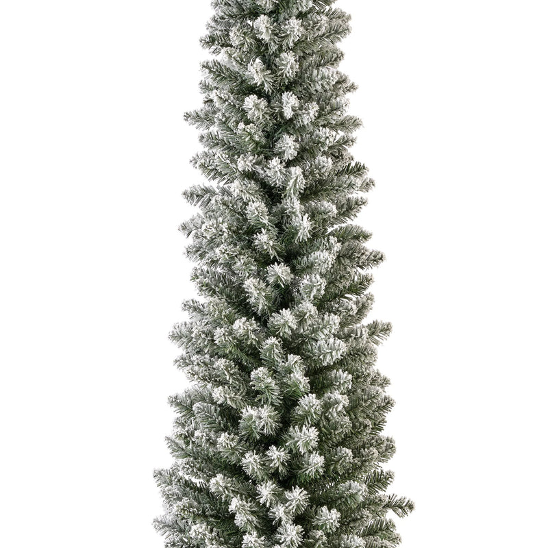 Завантажте зображення в засіб перегляду галереї, Snowy Pencil Pine Christmas Tree | 2.1m/7ft | 141462
