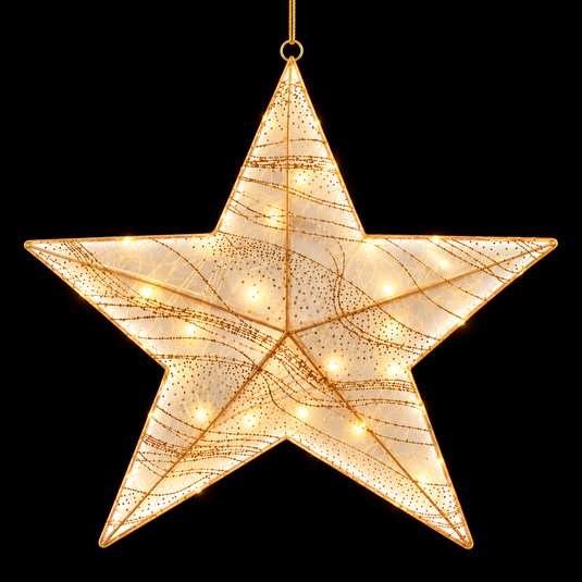 Lumineo LED Fabric Star | 58cm | 302190