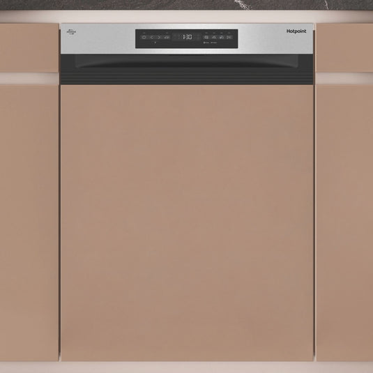 Hotpoint Semi Integrated Dishwasher | 15 Place | 9.5L | H5PC15M6 UK