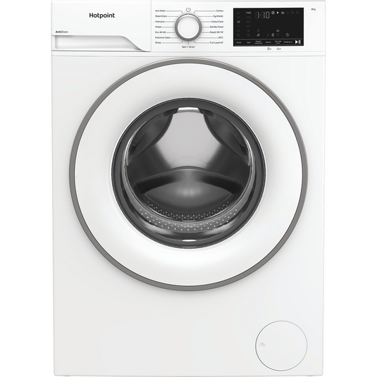 Hotpoint 8KG 1400 Spin Washing Machine | White | H81ANTISTAINIRE