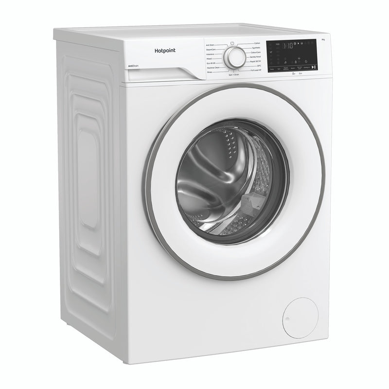 Load image into Gallery viewer, Hotpoint Washing Machine | 9KG | 1400 Spin | White | H91ANTISTAINIRE
