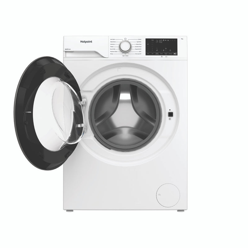 Load image into Gallery viewer, Hotpoint Washing Machine | 9KG | 1400 Spin | White | H91ANTISTAINIRE

