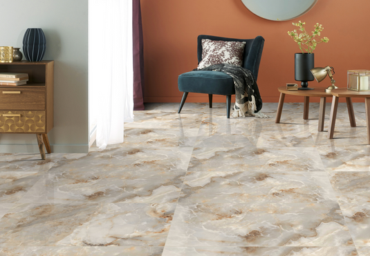 Halo Nestle Tile | Beige Polished | 60x120cm | 1.44m2 | HMG002