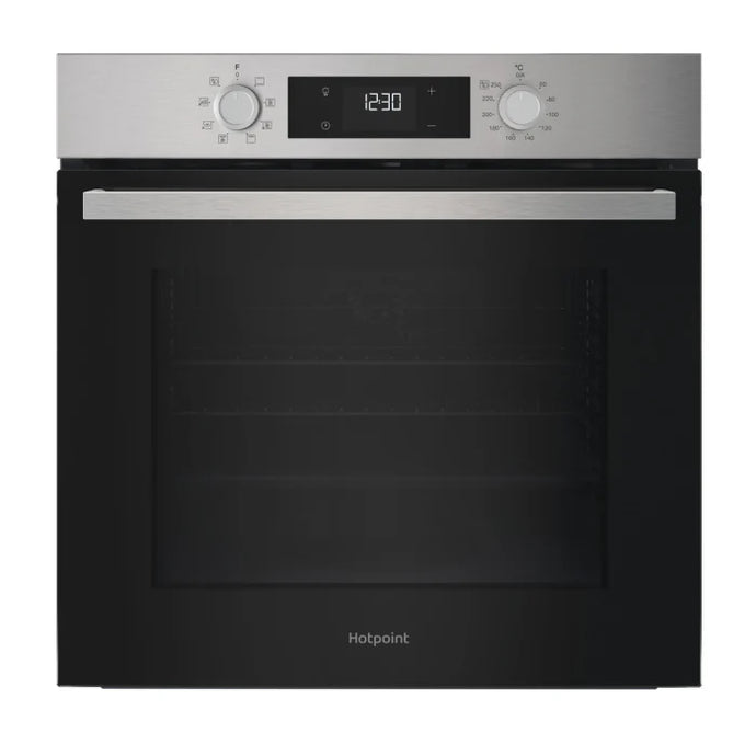Hotpoint Class 3 Single Fan Oven | Diamond Cleaning | 71L | A | Stainless Steel | HO3K55HXUK