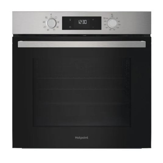 Hotpoint Class 3 Single Fan Oven | Diamond Cleaning | 71L | A | Stainless Steel | HO3K55HXUK