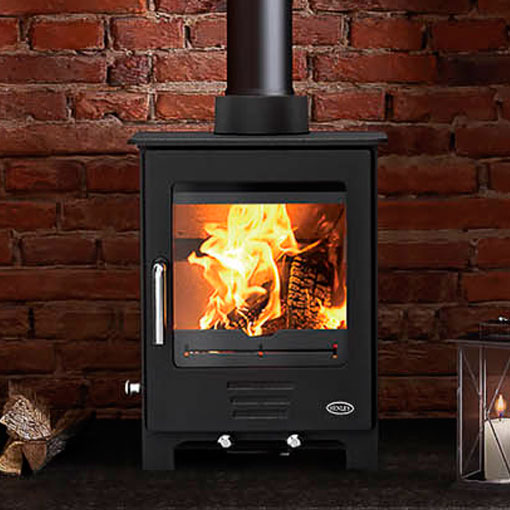 Henley Severn 5kW Eco| Multi Fuel | Matt Black | ST311