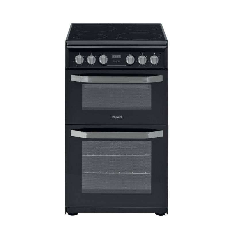 Load image into Gallery viewer, Hotpoint Ceramic Cooker | 50CM | Black | HD5V93CCB/UK
