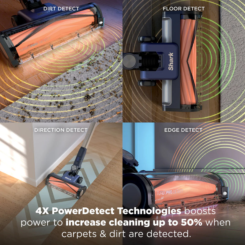Load image into Gallery viewer, Shark PowerDetect Speed Clean &amp; Empty Pet Pro Cordless Vacuum Cleaner | Ultramarine | IA1241UKT
