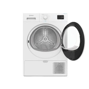 Indesit Heat pump tumble dryer: freestanding, 8,0kg | IDH E80W IRE