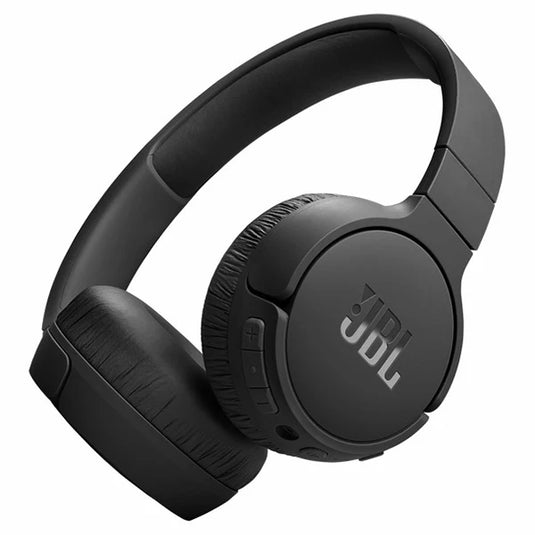 JBL Tune 670NC Adaptive Noise Cancelling On-Ear Wireless Headphones | Black | JBLT670NCBLK