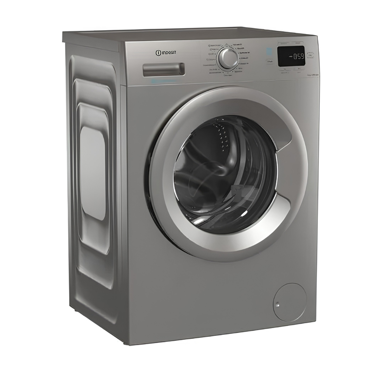 Завантажте зображення в засіб перегляду галереї, Indesit Push&amp;Go 9kg Washing Machine | Silver | IP 946S PUSH&amp;GO UK
