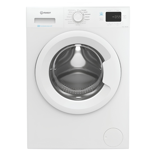 Indesit Washing Machine 9Kg | 1400 Rpm | White | IP 946 PUSH&GO UK