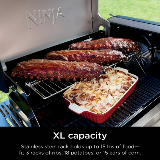 Ninja FlexFlame Expandable Roast & Smoke Rack | XSKFLDINDRKEUK