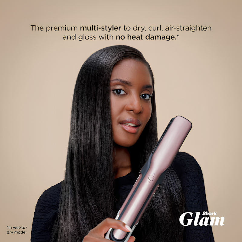 Load image into Gallery viewer, Shark Glam Ceramic &amp; Air Styling and Drying System with FrizzFighter | Pink | HD6051SUKPK
