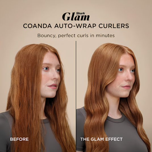 Shark Glam Ceramic & Air Styling and Drying System with FrizzFighter | Pink | HD6051SUKPK