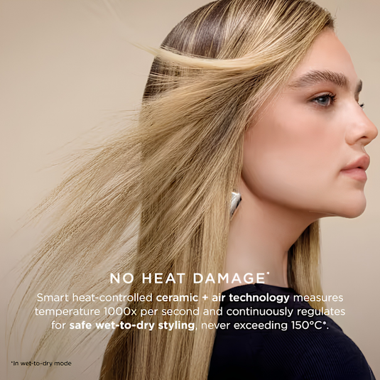 Shark Glam Ceramic & Air Styling and Drying System with FrizzFighter | Pink | HD6051SUKPK