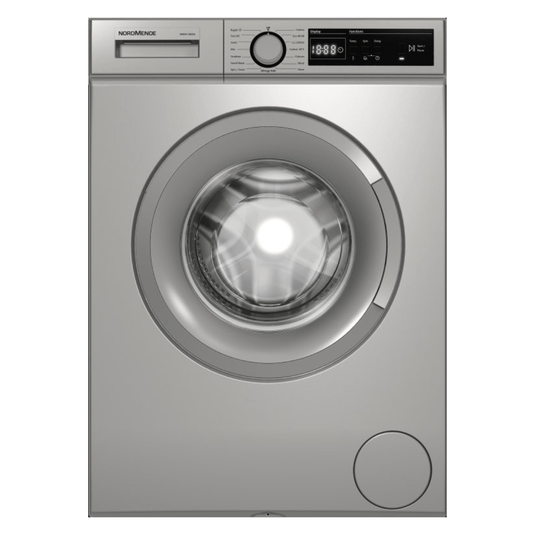 NordMende 8kg Washing Machine 1200 Spin A Inverter Motor Rated | Silver | WMA1280SL