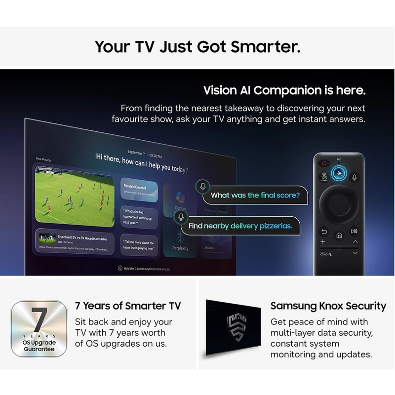 Load image into Gallery viewer, Samsung 65-inch Crystal UHD U7000H 4K Vision AI Smart TV | UE65U7000HKXXU

