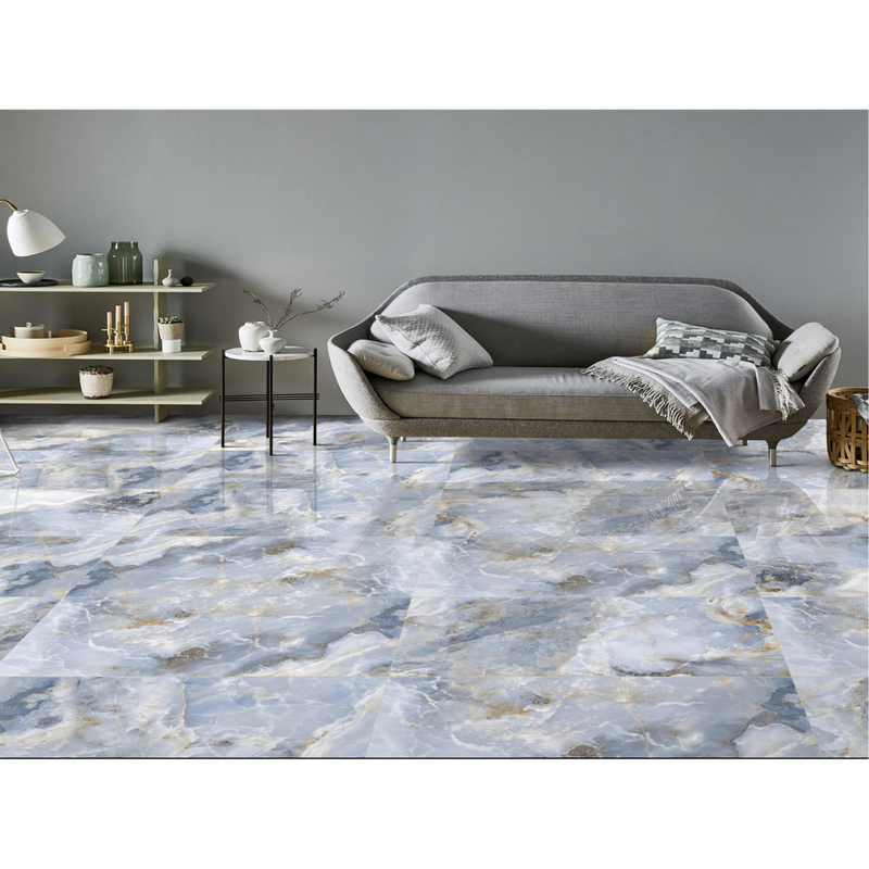 Load image into Gallery viewer, Halo Nestle Tile | Sky Polished | 60x120cm | 1.44m2 | HMG003
