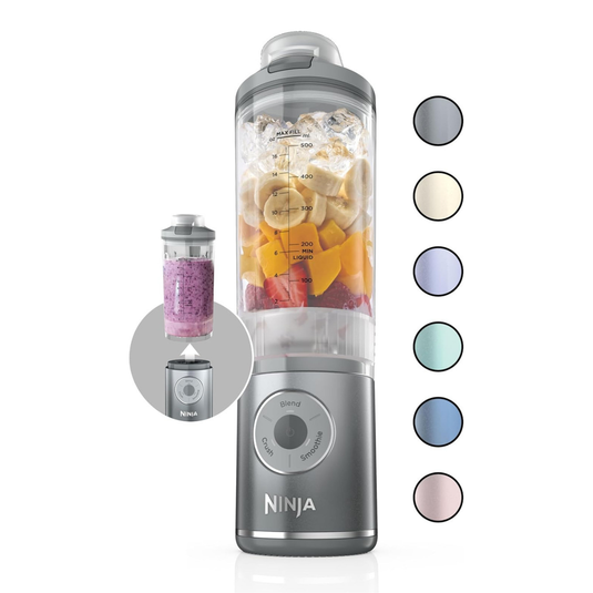 Ninja Blast Max Portable Blender | Silver | BC251UKSL