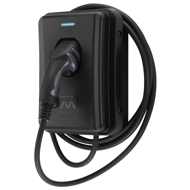 Load image into Gallery viewer, Luceco Masterplug Ev Mode 3 Charger 7.4Kw 5M Tethered + Wifi/Eth | EVCM3ST7B-MP

