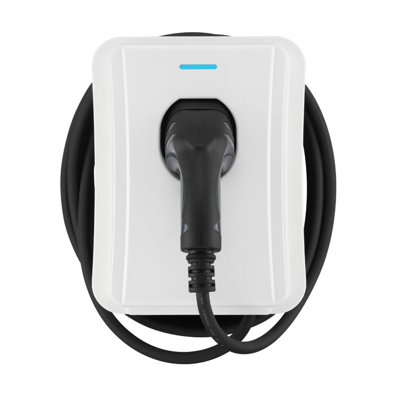 Завантажте зображення в засіб перегляду галереї, Luceco Masterplug Ev Mode 3 Charger 7.4Kw - Tethered + Wifi/Eth White | EVCM3ST7W-MP
