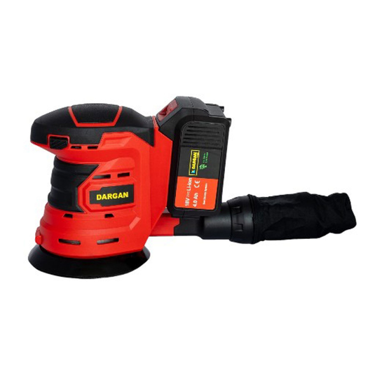Dargan 18V Cordless Brushless Orbital Sander | Body Only | PT06