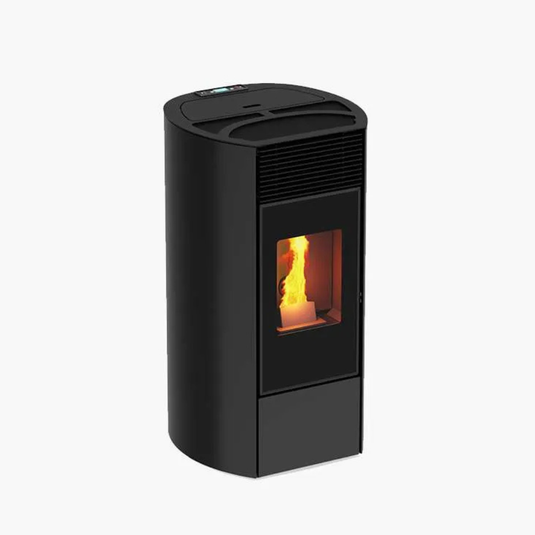 Kalor 98 Redonda 8 Wood Pellet Stove | Black | 8KW | 98RED-08B