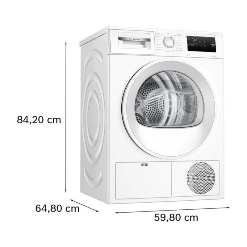 Załaduj obraz do przeglądarki galerii, Bosch Series 4 Heat Pump Dryer | 8KG | WTH85225IE
