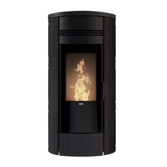 Klover Style 180 Wood Pellet Boiler | 23.4KW | Matt Black | KLSL180MB