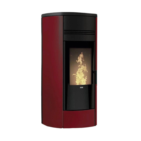 Klover Style 220 Wood Pellet Boiler | 28.4KW | Bordeaux | KLSL220BO