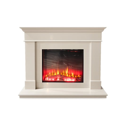 Package Deal: Henley Renoir Fireplace Suite + Henley Aurora 650 Electric Fire | 10163925