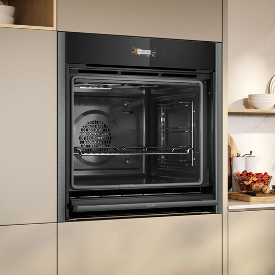 Neff N70 Single Oven Slide & Hide Pyrolytic | B54CR71G0B