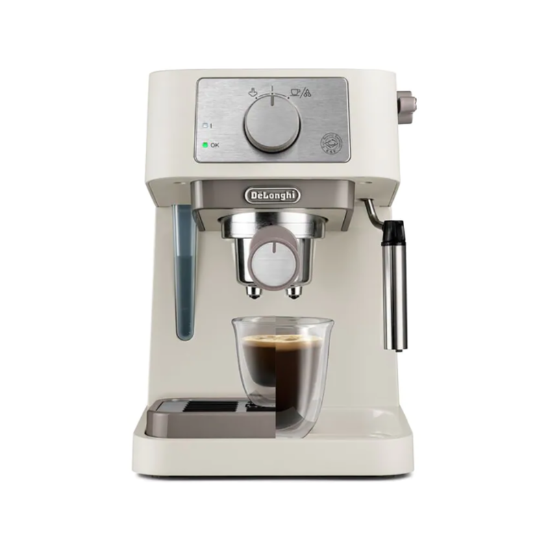 Load image into Gallery viewer, DeLonghi Stilosa Traditional Espresso Coffee Machine | Cream | 1.1W | EC260.CR
