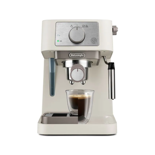 DeLonghi Stilosa Traditional Espresso Coffee Machine | Cream | 1.1W | EC260.CR