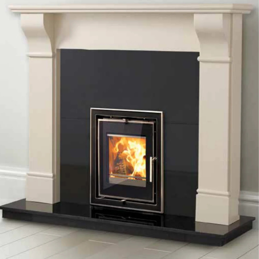 Henley Athens 400 | 4.8kW | Multi Fuel | Black Glass | ST028A